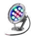 Lámpara sumergible LED RGB para iluminación de fuentes exteriores