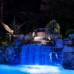 Colore che cambia all'aperto IP68 LED luci cascata subacquea